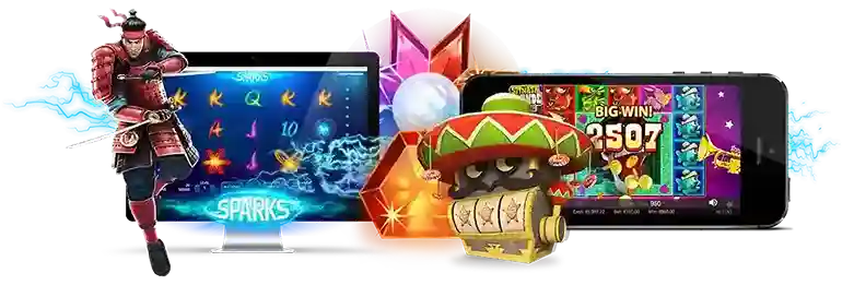 Download button for MANALOSLOT app available on Android and iOS devices